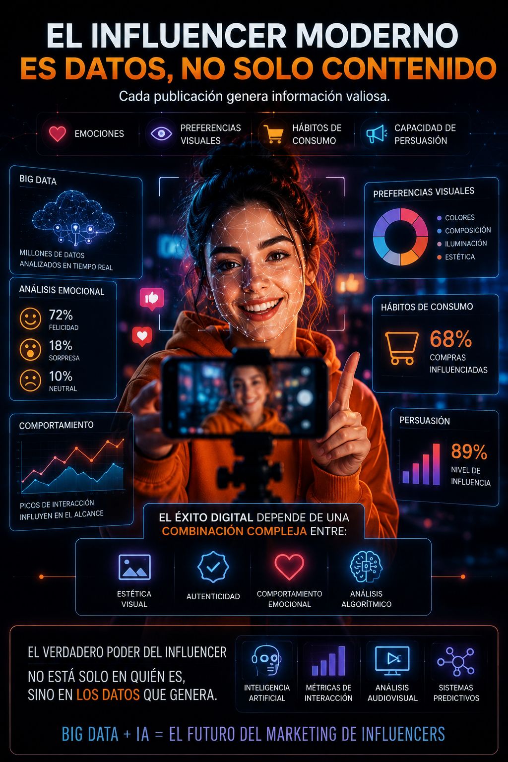 Influencer moderno