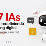 ChatGPT siendo usada para crear contenido de marketing digital