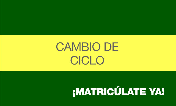 CAMBIO DE CICLO