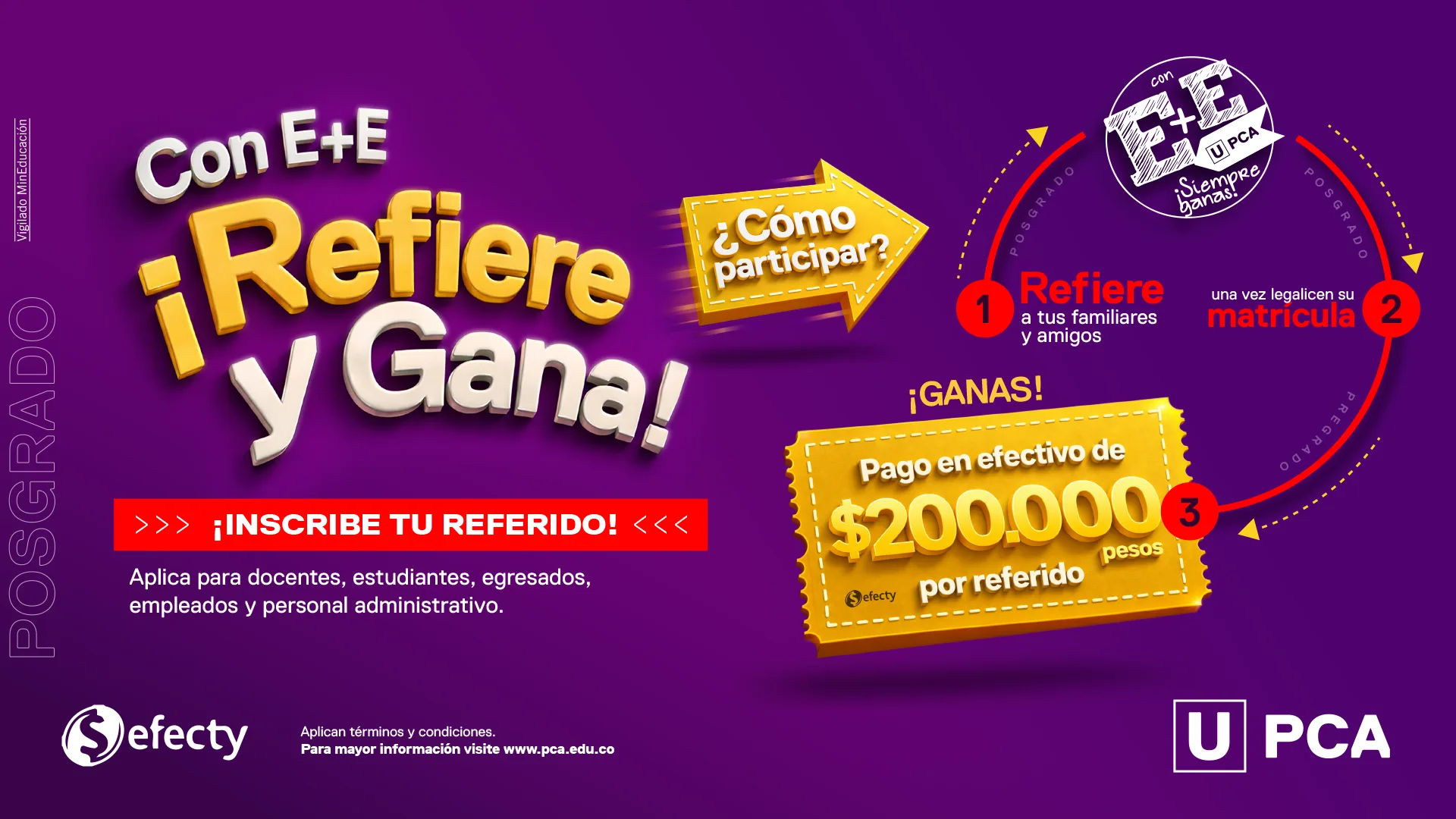 Plan Referidos UPCA posgrado